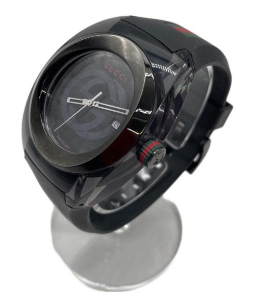 GUCCI（グッチ）GUCCI (グッチ) シェリーライン ブラックの古着・服飾アイテム