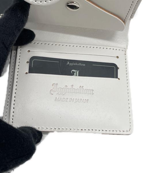 Igginbottom（イギンボトム）Igginbottom (イギンボトム) レザー財布 ホワイトの古着・服飾アイテム