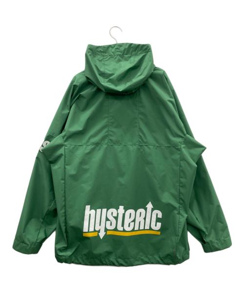 Hysteric Glamour（ヒステリックグラマー）Hysteric Glamour (ヒステリックグラマー) アノラックパーカー グリーン サイズ:XLの古着・服飾アイテム