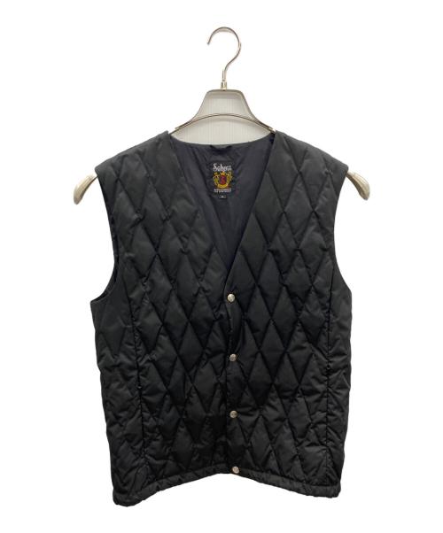 Schott（ショット）Schott (ショット) ベスト ブラック サイズ:Lの古着・服飾アイテム