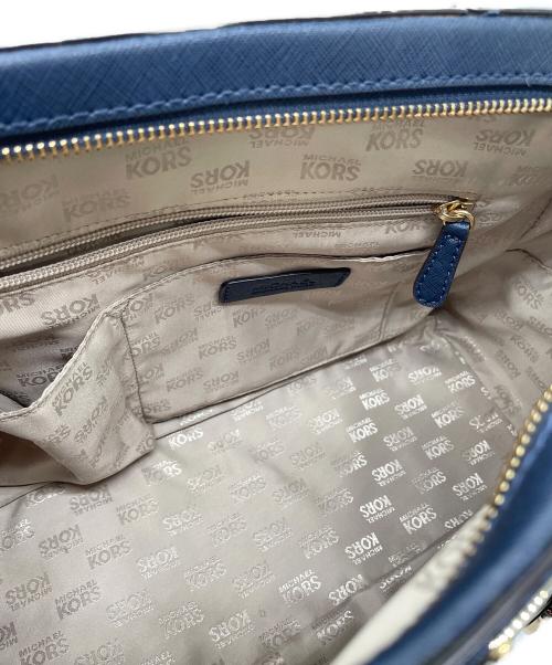 MICHAEL KORS（マイケル・コース）MICHAEL KORS (マイケル・コース) 2WAYバッグ ネイビーの古着・服飾アイテム