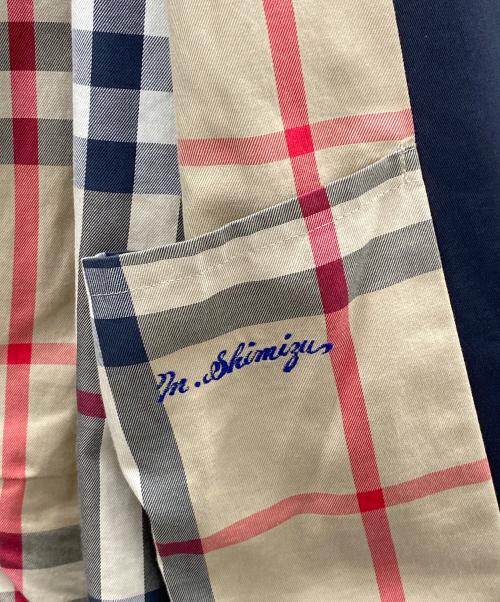 BURBERRY（バーバリー）BURBERRY (バーバリー) トレンチコート ネイビー サイズ:SIZE Freeの古着・服飾アイテム