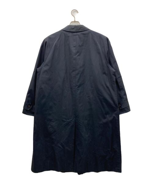 BURBERRY LONDON（バーバリーロンドン）BURBERRY LONDON (バーバリーロンドン) 比翼コート ネイビー サイズ:不明の古着・服飾アイテム