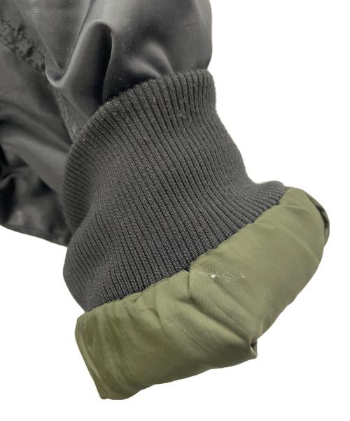 adidas（アディダス）adidas (アディダス) MA-1ジャケット ブラック サイズ:Lの古着・服飾アイテム