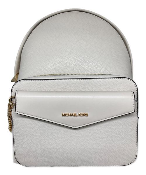 MICHAEL KORS（マイケルコース）MICHAEL KORS (マイケルコース) MAISIE 2 IN 1 ベージュの古着・服飾アイテム