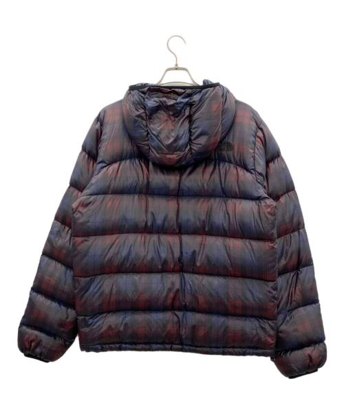 THE NORTH FACE（ザ ノース フェイス）THE NORTH FACE (ザ ノース フェイス) ダウンジャケット レッド×ネイビー サイズ:XLの古着・服飾アイテム