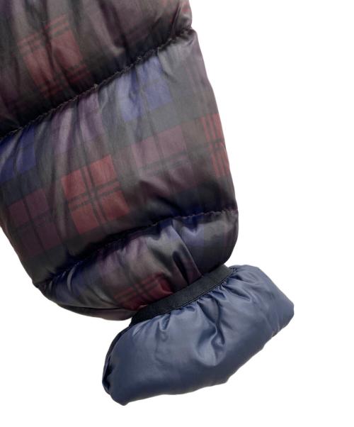 THE NORTH FACE（ザ ノース フェイス）THE NORTH FACE (ザ ノース フェイス) ダウンジャケット レッド×ネイビー サイズ:XLの古着・服飾アイテム