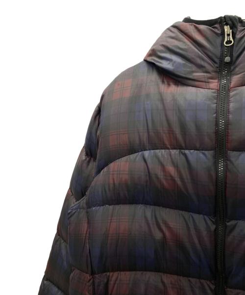 THE NORTH FACE（ザ ノース フェイス）THE NORTH FACE (ザ ノース フェイス) ダウンジャケット レッド×ネイビー サイズ:XLの古着・服飾アイテム