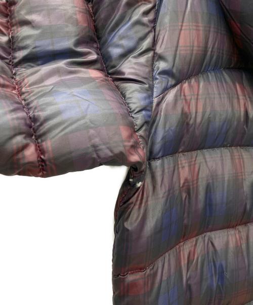 THE NORTH FACE（ザ ノース フェイス）THE NORTH FACE (ザ ノース フェイス) ダウンジャケット レッド×ネイビー サイズ:XLの古着・服飾アイテム