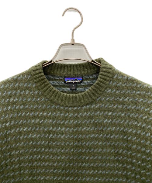 Patagonia（パタゴニア）Patagonia (パタゴニア) 厚手ニット グリーン サイズ:Ｍの古着・服飾アイテム