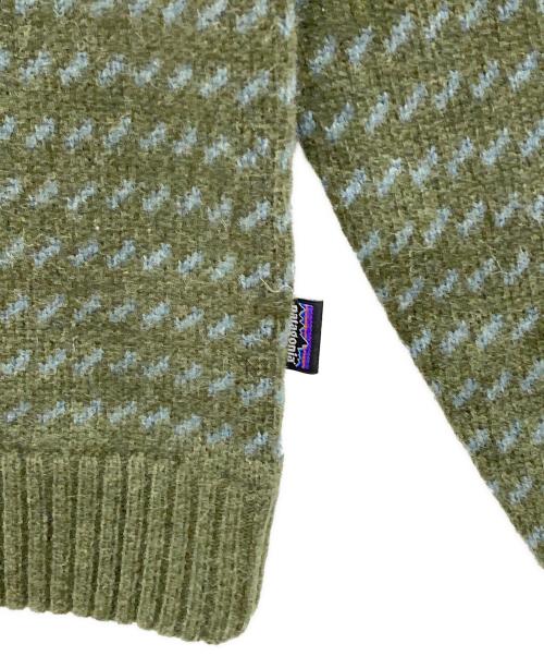 Patagonia（パタゴニア）Patagonia (パタゴニア) 厚手ニット グリーン サイズ:Ｍの古着・服飾アイテム