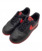 NIKEナイキ）の古着「ナイキ エアフォース1 07 スニーカー」｜ブラック×レッド