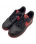 NIKE（ナイキ）の古着「ナイキ エアフォース1 07 スニーカー」｜ブラック×レッド