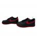 NIKE (ナイキ) ナイキ エアフォース1 07 スニーカー ブラック×レッド サイズ:US 8：6000円