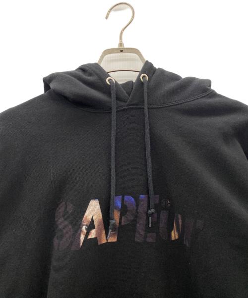 SAPEur（サプール）SAPEur (サプール) プルオーバーパーカー ブラック サイズ:XLの古着・服飾アイテム