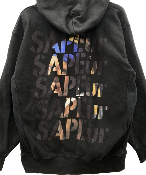 SAPEur（サプール）SAPEur (サプール) プルオーバーパーカー ブラック サイズ:XLの古着・服飾アイテム