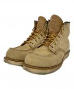 RED WINGレッドウィング）の古着「スウェードブーツ」｜ベージュ