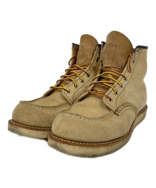 RED WING（レッドウィング）RED WING (レッドウィング) スウェードブーツ ベージュ サイズ:27の古着・服飾アイテム