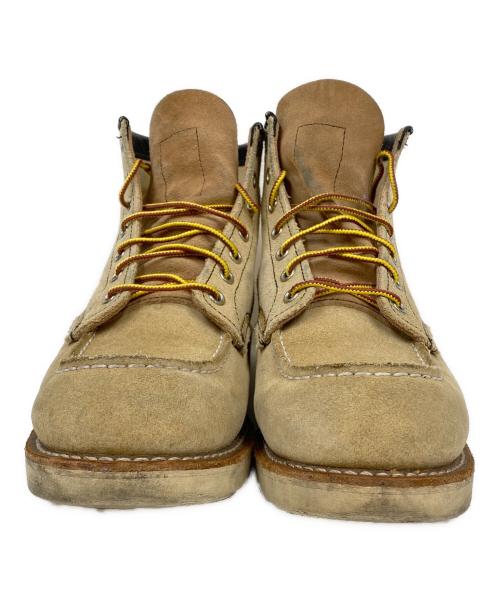 RED WING（レッドウィング）RED WING (レッドウィング) スウェードブーツ ベージュ サイズ:27の古着・服飾アイテム