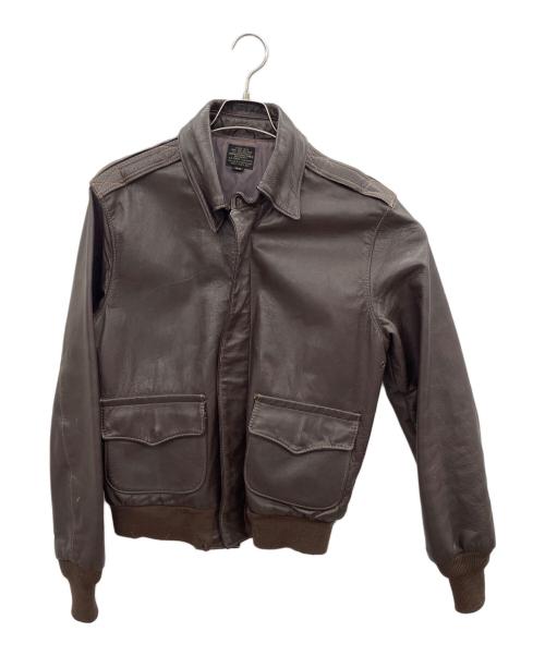 Willis&Geiger（ウィリスアンドガイガー）Willis&Geiger (ウィリスアンドガイガー) A2ジャケット ブラウン サイズ:40の古着・服飾アイテム