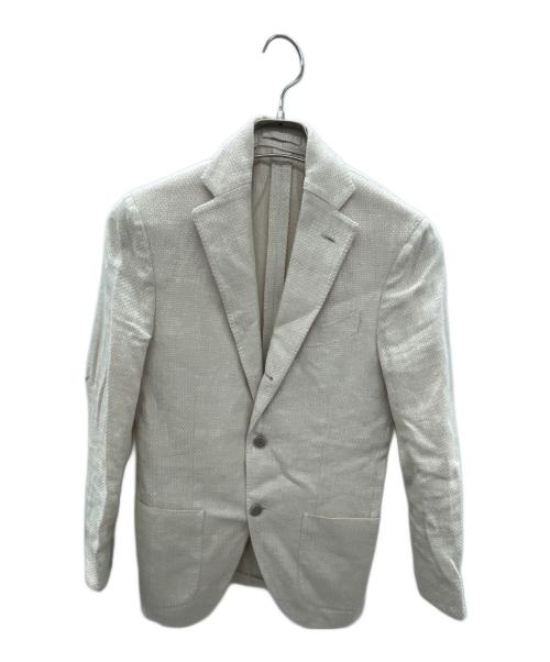 LARDINI（ラルディーニ）LARDINI (ラルディーニ) テーラードジャケット ベージュ サイズ:42の古着・服飾アイテム