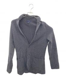 LARDINI（ラルディーニ）の古着「ニットテーラードジャケット」｜グレー