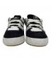 中古・古着 adidas (アディダス) ローカットスニーカー ホワイト×ブラック サイズ:25 未使用品：8000円