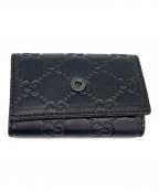 GUCCIグッチ）の古着「キーケース」｜ブラック