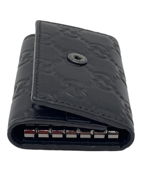 GUCCI（グッチ）GUCCI (グッチ) キーケース ブラックの古着・服飾アイテム