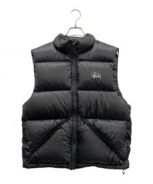 stussy（ステューシー）の古着「MICRO RIPSTOP DOWN VEST」｜ブラック