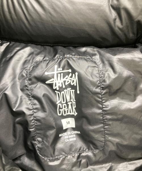 stussy（ステューシー）stussy (ステューシー) MICRO RIPSTOP DOWN VEST ブラック サイズ:Ｍの古着・服飾アイテム