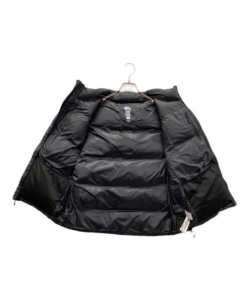stussy（ステューシー）stussy (ステューシー) MICRO RIPSTOP DOWN VEST ブラック サイズ:Ｍの古着・服飾アイテム
