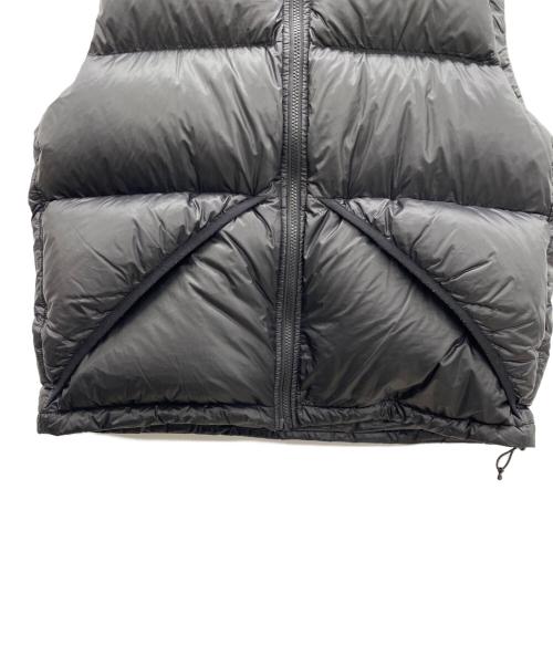 stussy（ステューシー）stussy (ステューシー) MICRO RIPSTOP DOWN VEST ブラック サイズ:Ｍの古着・服飾アイテム