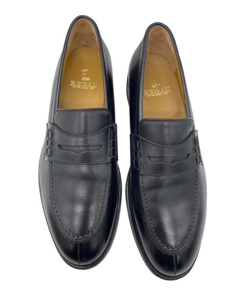 REGAL（リーガル）REGAL (リーガル) コインローファー ブラック サイズ:26cmの古着・服飾アイテム