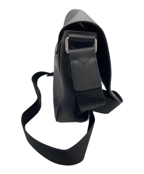 BALLY（バリー）BALLY (バリー) スクエアメッセンジャーバッグ ブラックの古着・服飾アイテム