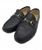 GUCCIグッチ）の古着「ローファー」｜ブラック
