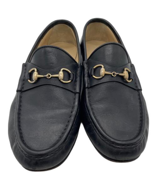 GUCCI（グッチ）GUCCI (グッチ) ローファー ブラック サイズ:37の古着・服飾アイテム