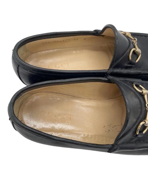 GUCCI（グッチ）GUCCI (グッチ) ローファー ブラック サイズ:37の古着・服飾アイテム