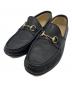 GUCCI（グッチ）の古着「ローファー」｜ブラック