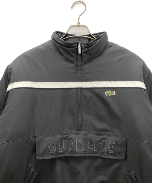 LACOSTE（ラコステ）LACOSTE (ラコステ) SUPREME (シュプリーム) ボンバージャケット ブラック サイズ:Ｍの古着・服飾アイテム