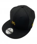 New Era×マクドナルドニューエラ×マクドナルド）の古着「キャップ」｜ブラック