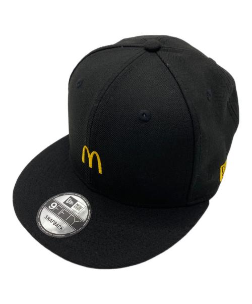 New Era（ニューエラ）New Era (ニューエラ) マクドナルド (マクドナルド) キャップ ブラック サイズ:FREEの古着・服飾アイテム