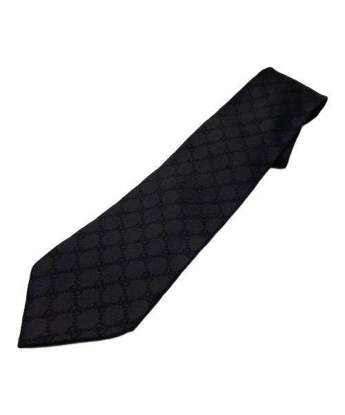 GUCCI（グッチ）GUCCI (グッチ) ネクタイ ブラック サイズ:FREEの古着・服飾アイテム
