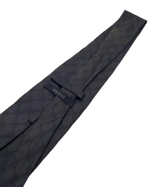 GUCCI（グッチ）GUCCI (グッチ) ネクタイ ブラック サイズ:FREEの古着・服飾アイテム