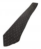 GUCCIグッチ）の古着「ネクタイ」｜ベージュ×ブラック