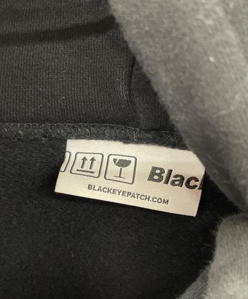 BlackEyePatch（ブラックアイパッチ）BlackEyePatch (ブラックアイパッチ) プルオーバーパーカー ブラック サイズ:Ｌの古着・服飾アイテム