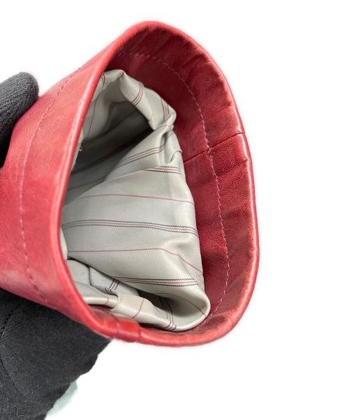 Y'2 leather（ワイツーレザー）Y'2 leather (ワイツーレザー) レザージャケット バーガンディー サイズ:42の古着・服飾アイテム