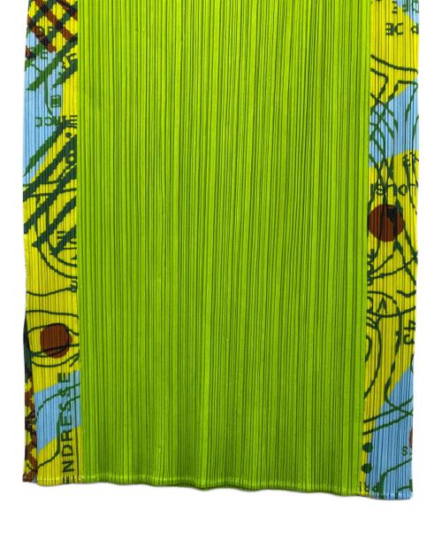 PLEATS PLEASE（プリーツプリーズ）PLEATS PLEASE (プリーツプリーズ) ロングスカート グリーン サイズ:SIZE 1の古着・服飾アイテム