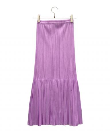 PLEATS PLEASE パープルプリーツスカート 中古・古着通販】PLEATS PLEASE (プリーツプリーズ) イージープリーツ