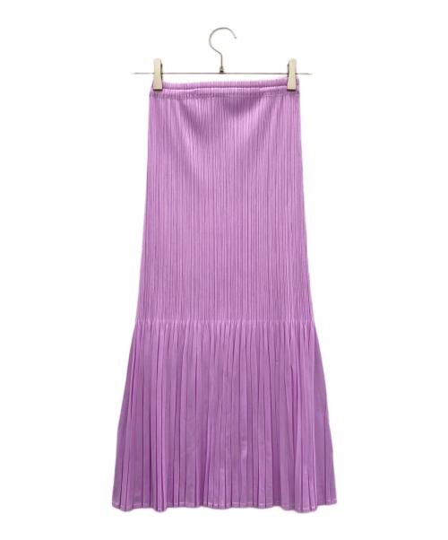 PLEATS PLEASE（プリーツプリーズ）PLEATS PLEASE (プリーツプリーズ) イージープリーツスカート バイオレット サイズ:SIZE 2の古着・服飾アイテム